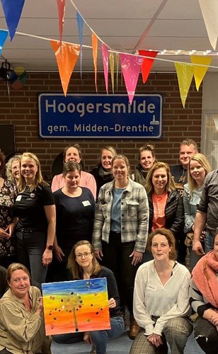 Foto van de groep HOS in Hoogersmilde